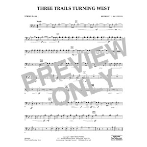 Three Trails Turning West - String Bass