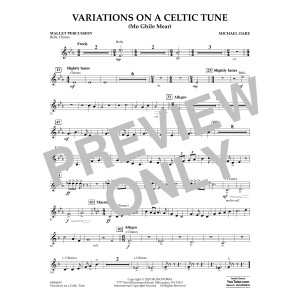 Variations on a Celtic Tune (Mo Ghile Mear) - Mallet Percussion