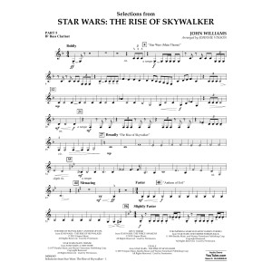 Selections from Star Wars: The Rise of Skywalker - Pt.5 - Bb Bass Clarinet