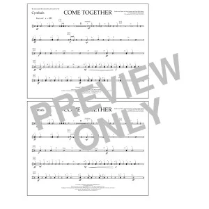 Come Together (arr. Tom Wallace) - Cymbals