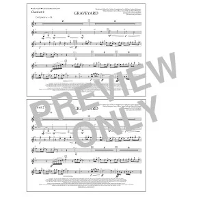 Graveyard (arr. Jay Dawson) - Clarinet 2