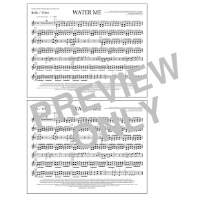 Water Me (arr. Tom Wallace) - Bells/Vibes