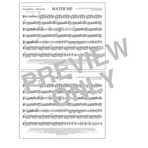 Water Me (arr. Tom Wallace) - Xylophone/Marimba