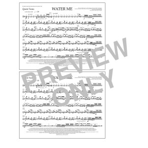 Water Me (arr. Tom Wallace) - Quint-Toms