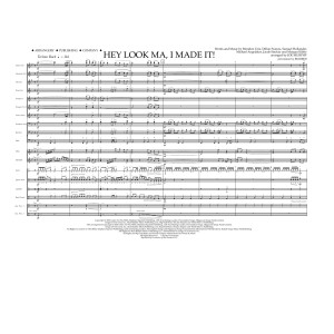 Hey Look Ma, I Made It (arr. Joe Murphy) - Full Score