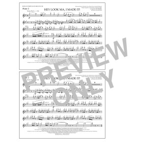 Hey Look Ma, I Made It (arr. Joe Murphy) - Flute 2