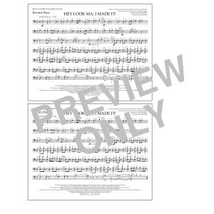 Hey Look Ma, I Made It (arr. Joe Murphy) - Electric Bass