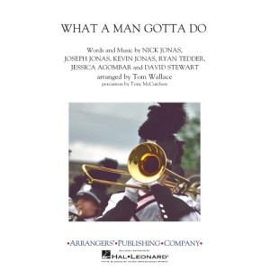 What a Man Gotta Do (arr. Tom Wallace) - Bass Drums