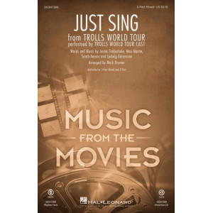 Just Sing (from Trolls World Tour) (arr. Mark Brymer) - Guitar