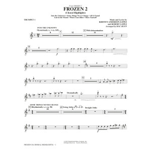 Frozen 2 (Choral Highlights) (arr. Mac Huff) - Trumpet 1
