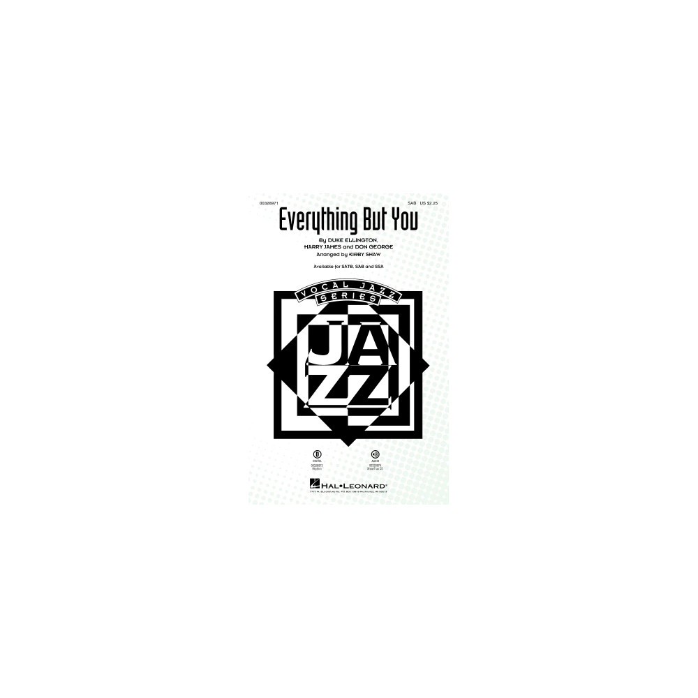 Everything But You (arr. Kirby Shaw)