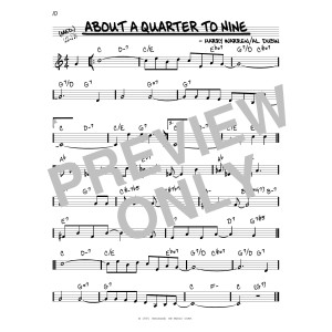 About A Quarter To Nine