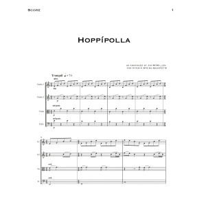 Hoppípolla (arr. Jim McMillen) - Full Score