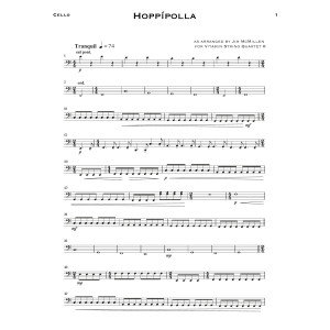 Hoppípolla (arr. Jim McMillen) - Cello
