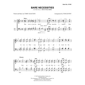 Bare Necessities (from The Jungle Book) (arr. Tom Gentry)