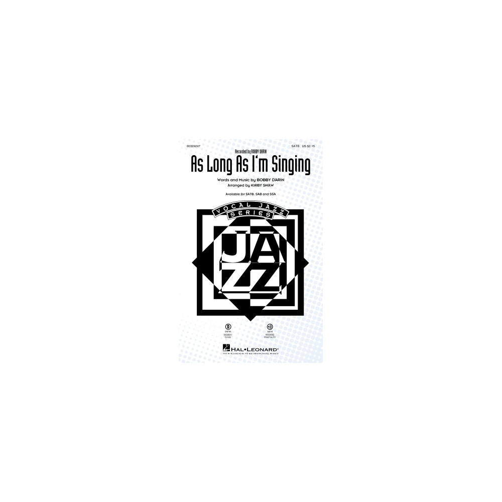 As Long As I'm Singing (arr. Kirby Shaw) - Bb Trumpet 2