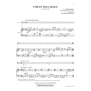 I Must Tell Jesus (from Images: Sacred Piano Reflections)