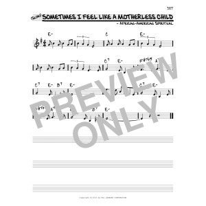 Sometimes I Feel Like A Motherless Child