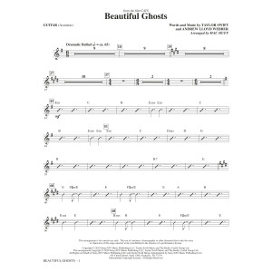 Beautiful Ghosts (from the Motion Picture Cats) (arr. Mac Huff) - Guitar