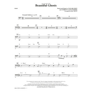 Beautiful Ghosts (from the Motion Picture Cats) (arr. Mac Huff) - Bass