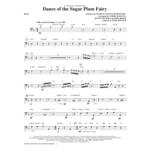 Dance Of The Sugar Plum Fairy (arr. Mark Brymer) - Bass