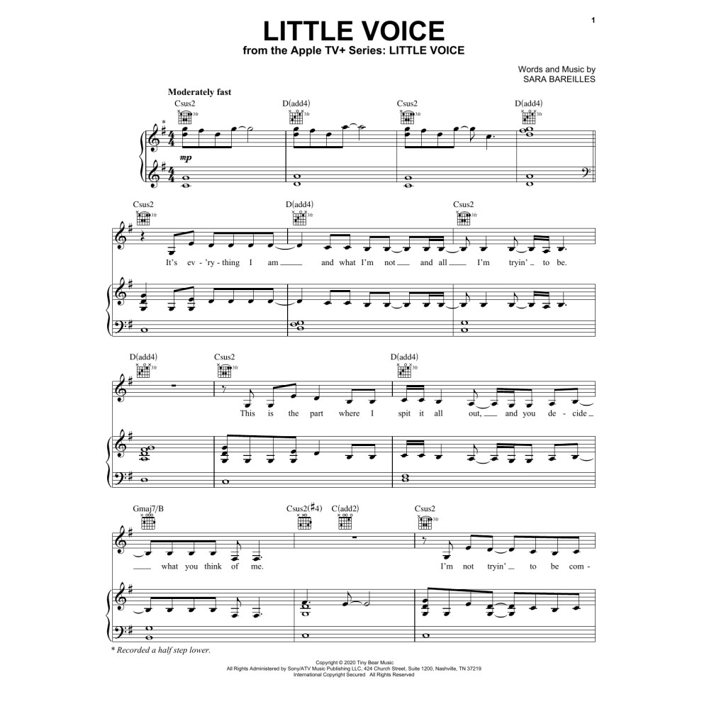 Little Voice (from the Apple TV+ Series: Little Voice)