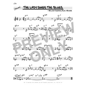 The Lady Sings The Blues
