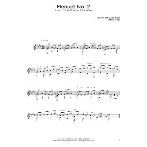 Menuet No. 2