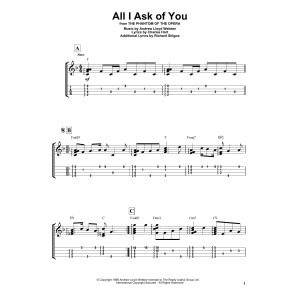 All I Ask Of You (from The Phantom Of The Opera)