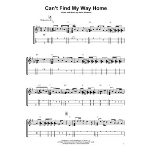 Can't Find My Way Home
