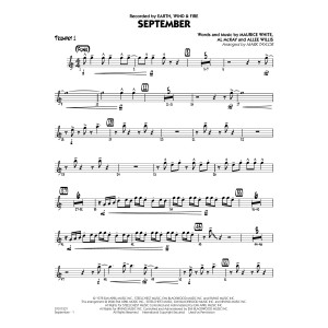 September (arr. Mark Taylor) - Trumpet 1