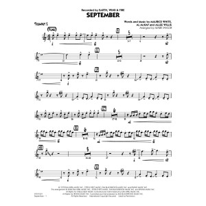 September (arr. Mark Taylor) - Trumpet 2