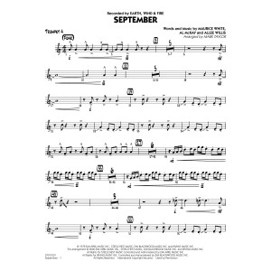 September (arr. Mark Taylor) - Trumpet 4