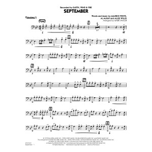 September (arr. Mark Taylor) - Trombone 3