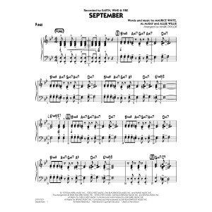September (arr. Mark Taylor) - Piano