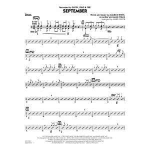 September (arr. Mark Taylor) - Drums