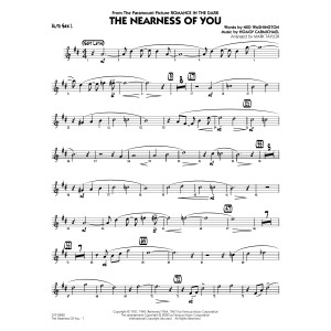The Nearness of You (arr. Mark Taylor) - Alto Sax 1