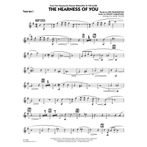 The Nearness of You (arr. Mark Taylor) - Tenor Sax 2