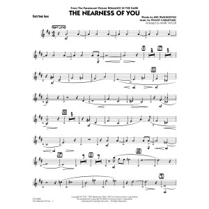The Nearness of You (arr. Mark Taylor) - Baritone Sax