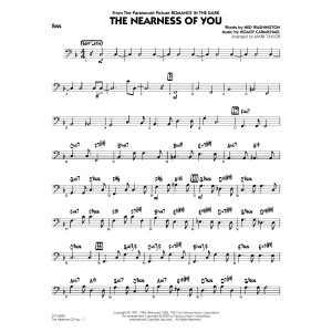 The Nearness of You (arr. Mark Taylor) - Bass
