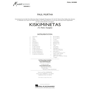 Kiskiminetas (To Make Daylight) - Full Score