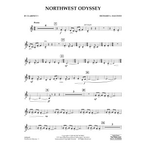 Northwest Odyssey - Bb Clarinet 3