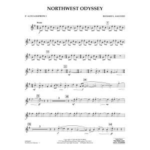 Northwest Odyssey - Eb Alto Saxophone 1