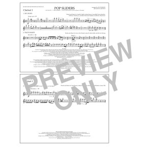 Pop Sliders - Clarinet 1