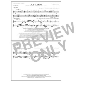 Pop Sliders - Clarinet 2