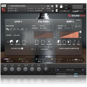 Soundiron Steel Water Bottle