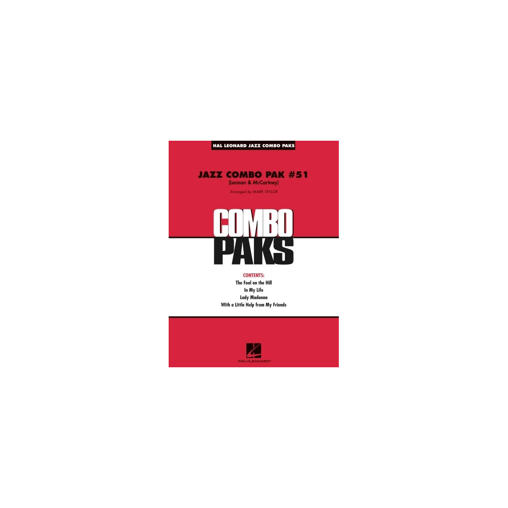 Jazz Combo Pak 51 (Lennon & McCartney) (arr. Mark Taylor) - Eb Instruments