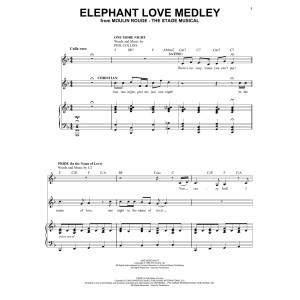 Elephant Love Medley (from Moulin Rouge! The Musical)