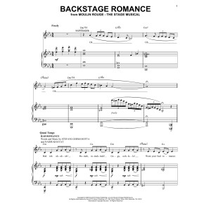 Backstage Romance (from Moulin Rouge! The Musical)
