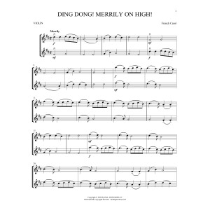 Ding Dong! Merrily On High!
